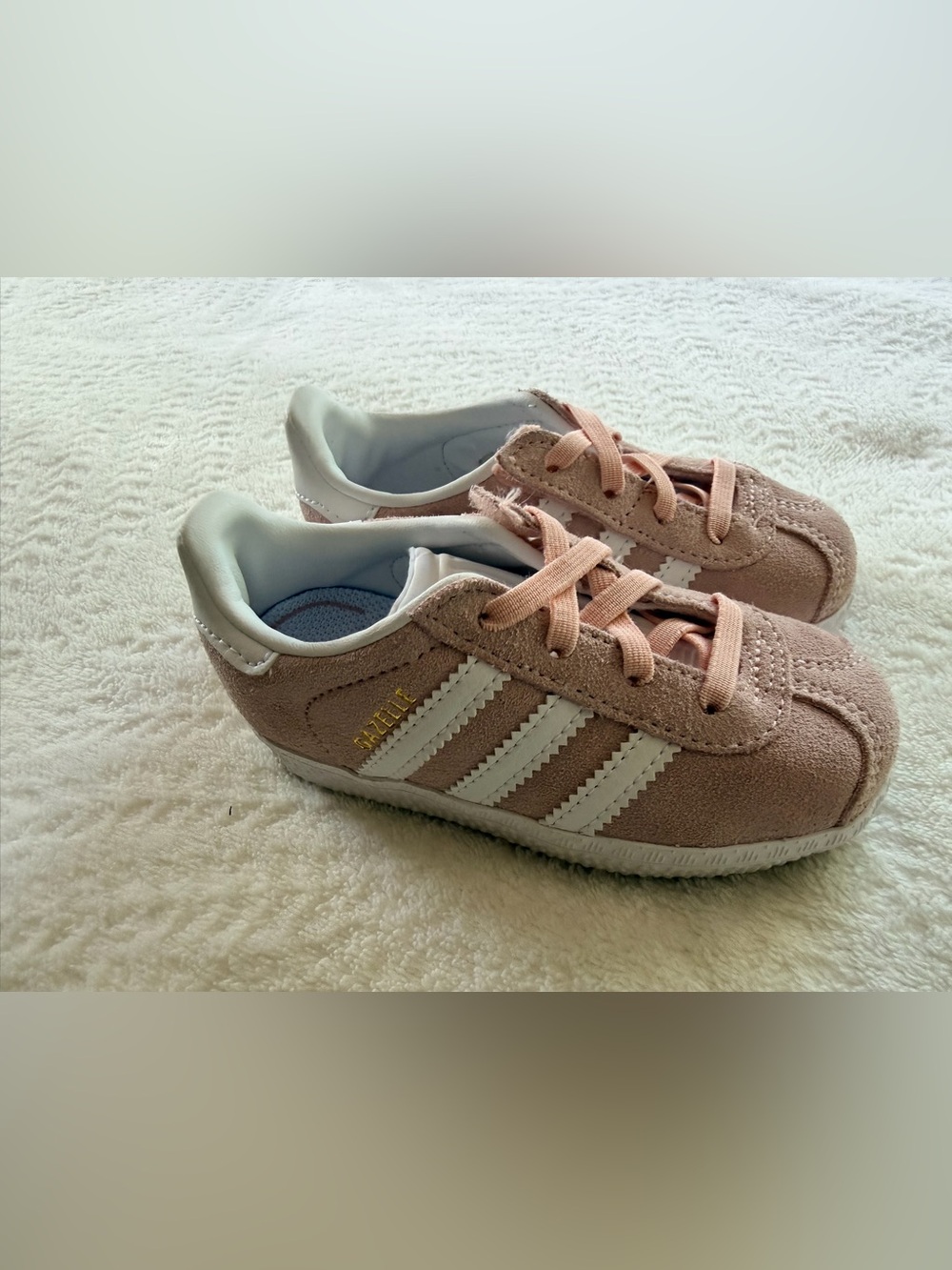 GAZELLE COMFORT CLOSURE ELASTIC LACES SHOES KIDS 7K - Picture 3 of 7